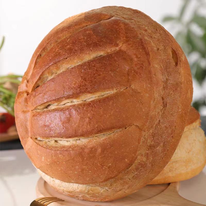 正宗俄罗斯风味大列巴面包发酵微酸早餐饼无蔗糖无油代餐吐司