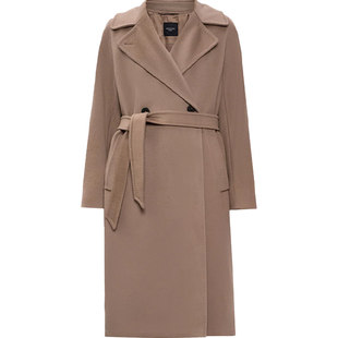 Weekend Maxmara RESINA 棕色羊毛大衣 英国现货