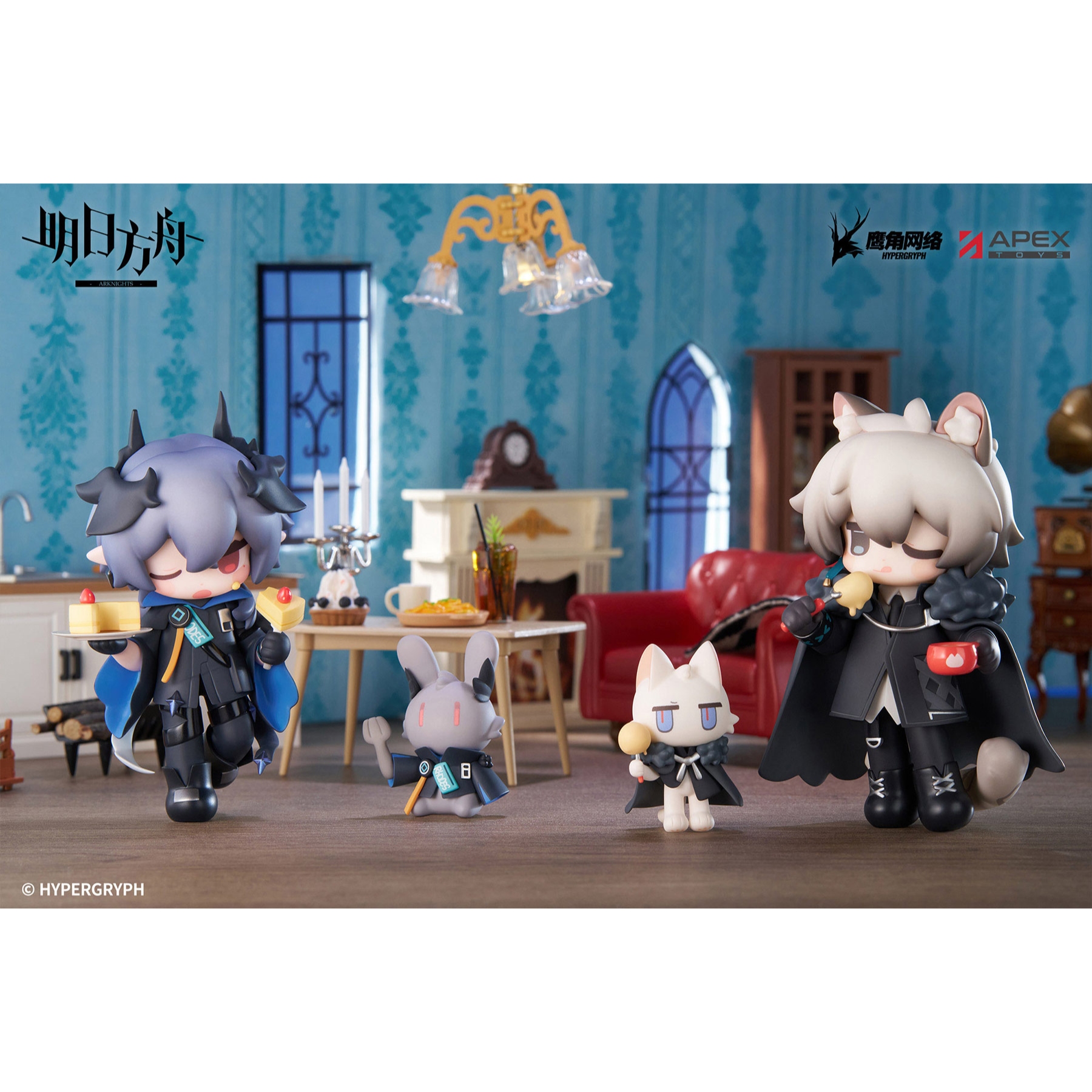 明日方舟逻各斯银灰来份甜点