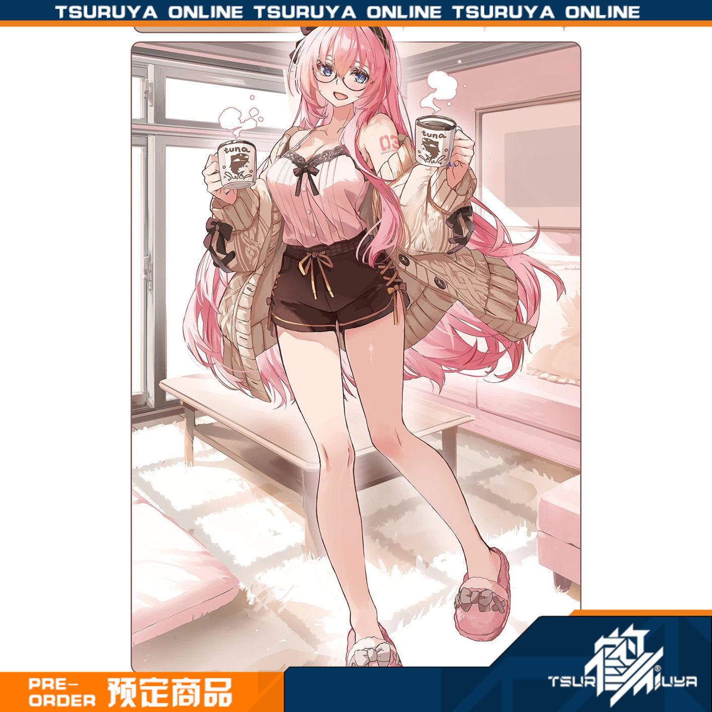鹤屋定金 GSC VOCALOID 巡音流歌 LUKA 插画大赏 居家服 手办预定