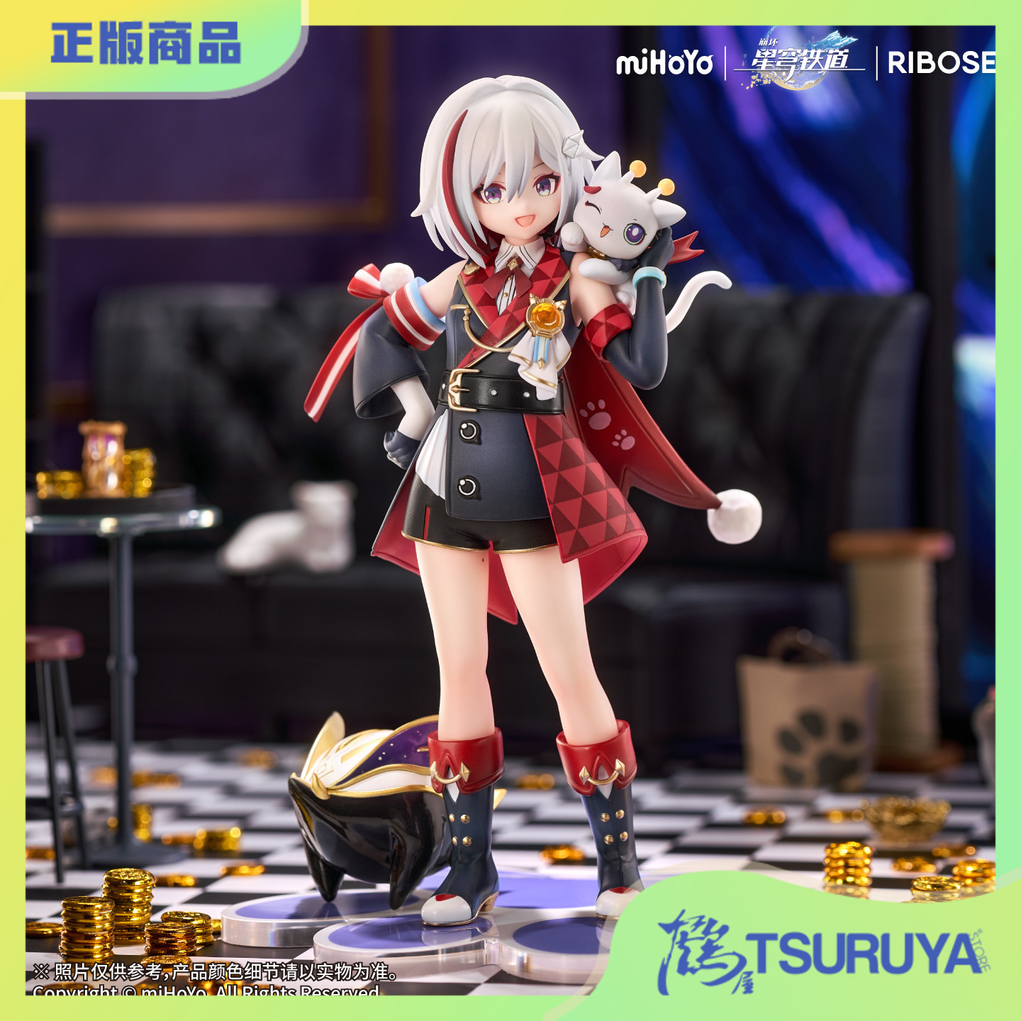 托帕账账小不点猫猫系列手办