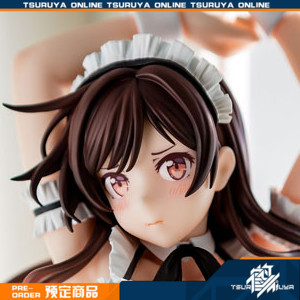 鹤屋 箱娘 租借女友 水原千鹤 女仆比基尼ni换装中 1/6 手办 预定