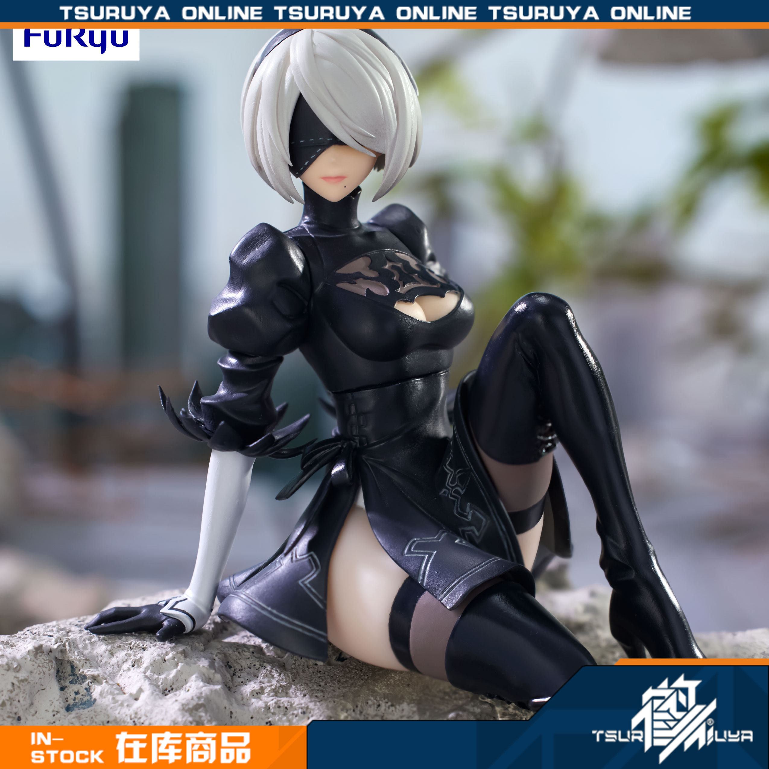 【鹤屋现货】FuRyu 泡面压 尼尔 机械纪元Ver1.1a 2B 景品手办