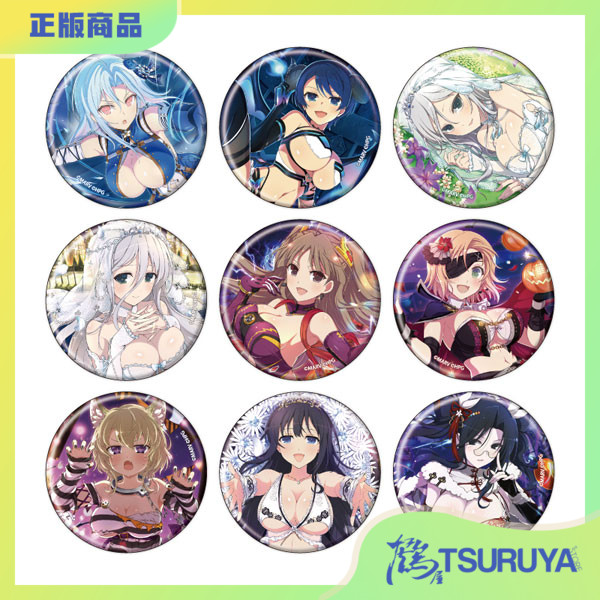 【鹤屋现货】闪乱神乐吧唧徽章 NEW LINK 01 公式插画 A3 周边