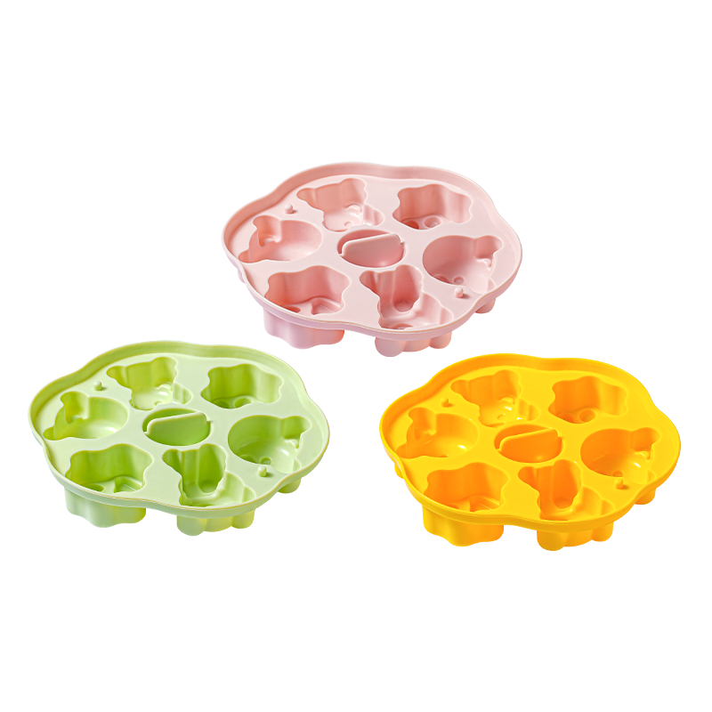 魔幻厨房宝宝蒸糕模具婴儿食品级硅胶辅食工具全套可蒸煮辅食模具