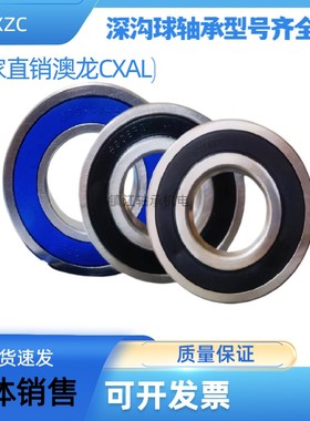 慈溪澳龙深沟球轴承CXAL胶盖封闭轴承6300 301 302 303 304ZZ/2RS