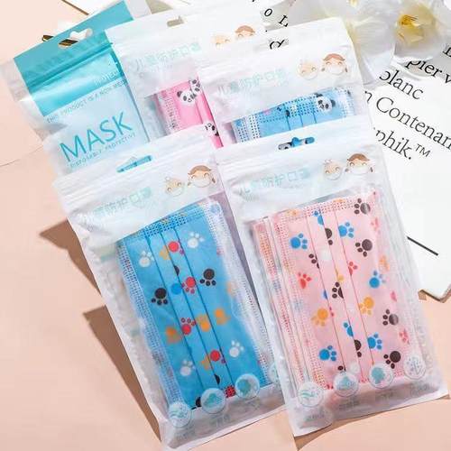 儿童口罩一次性三层防护优贝嘻
