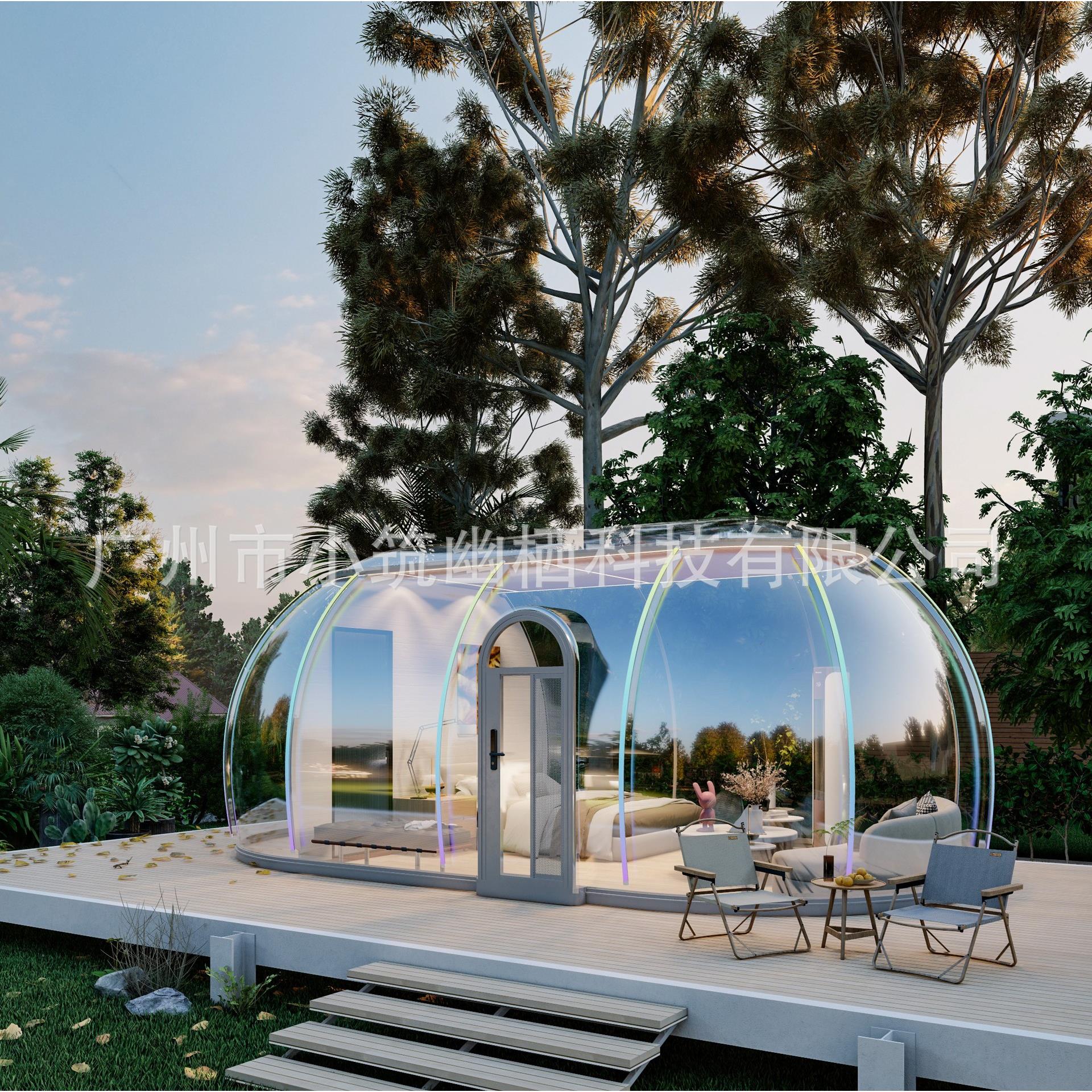 网红移动式太空舱民宿星球舱4071创意酒店公园景区露营星空阳光房