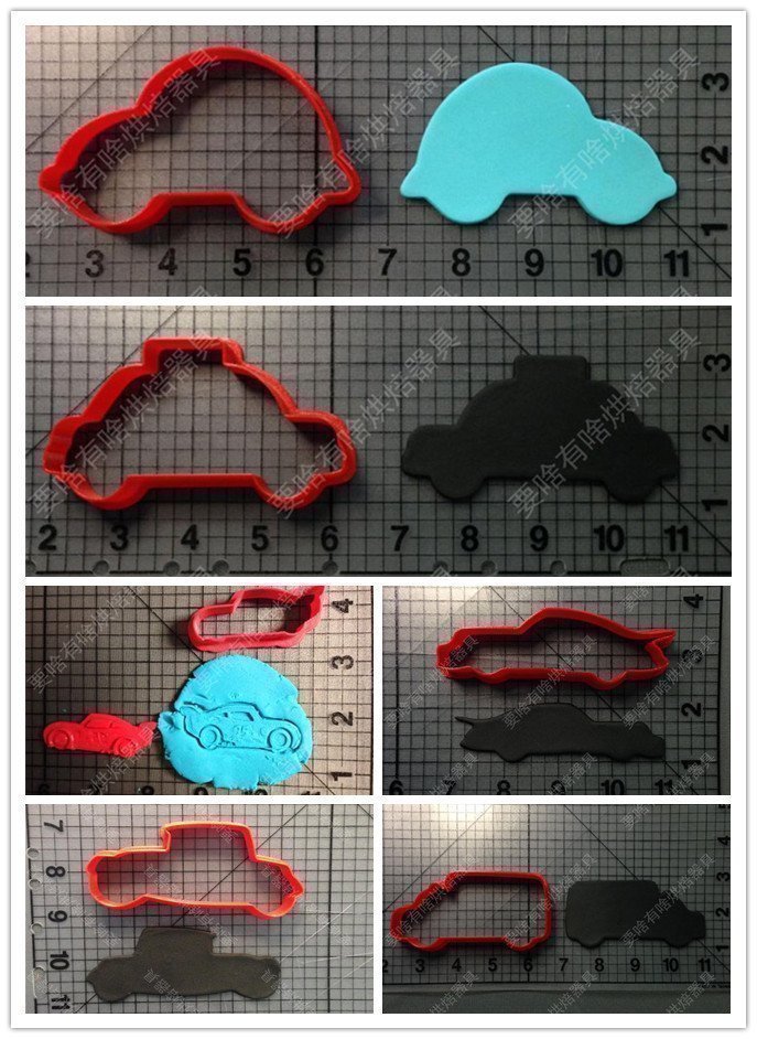 立体卡通翻糖饼干模具