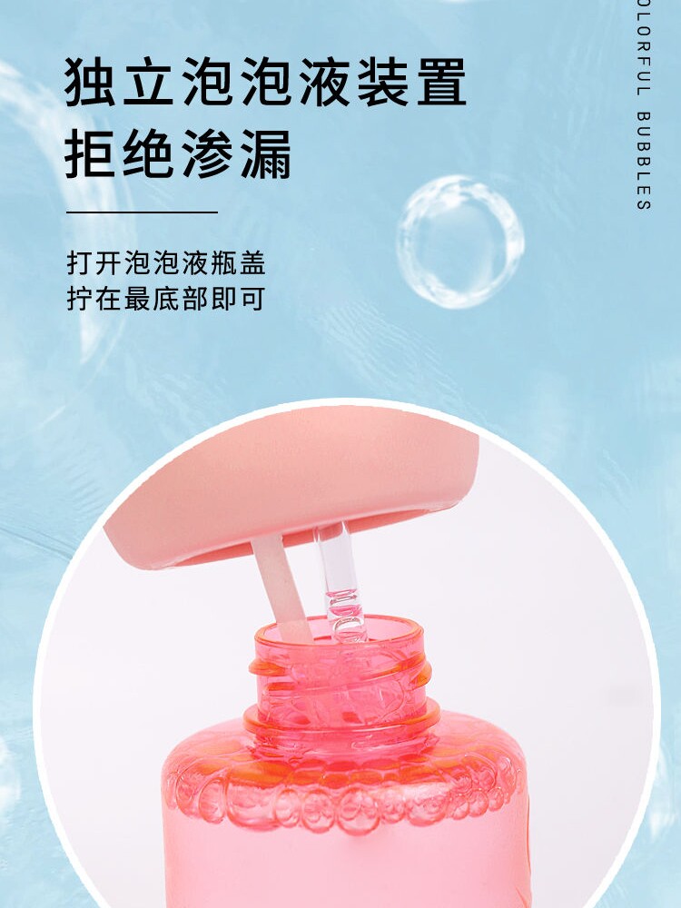 BLOWING BUBBLES CHILDRENS HANDHELD RECHARGEABLE BUBBLE WAND AUTOMATIC BUBBLE MACHINE LEAKAGE-PROOF INTERNET CELEBRITY POPULAR BABY NON-TOXIC