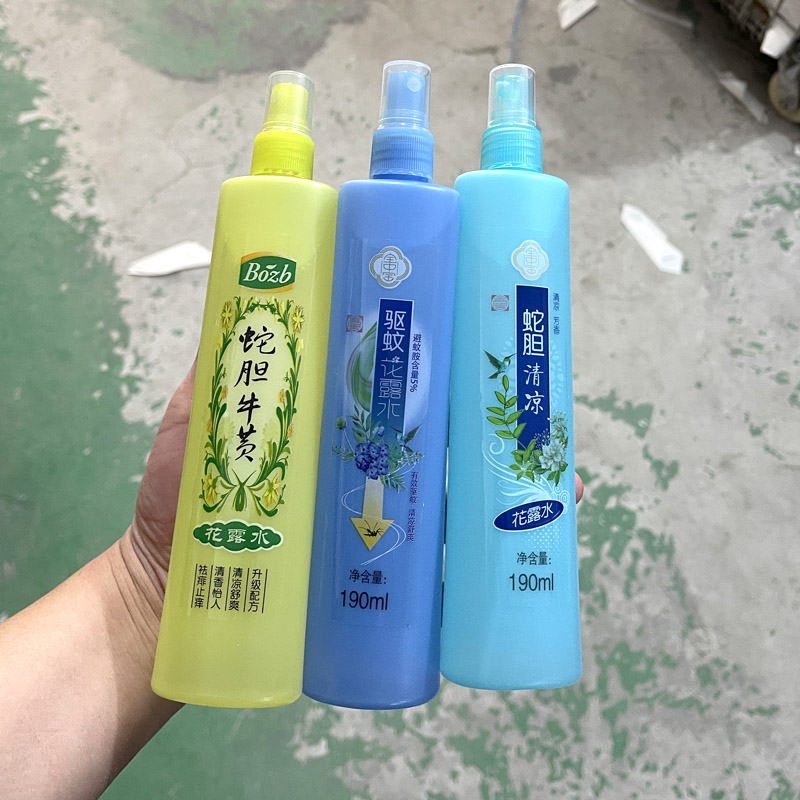 临期处理驱蚊花露水190ml大瓶