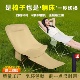 户外折叠椅四档调节午休躺椅坐躺两用月亮椅便携露营野餐沙滩休闲