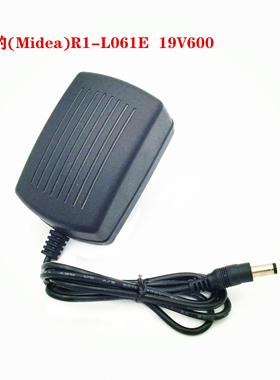 适用美的Midea吸尘器扫地机R1-L061E电源适配器充电器19V600mA