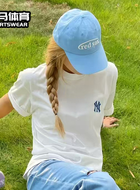 MLB专柜正品棒球帽25秋季新款刺绣字母百搭休闲鸭舌帽潮3ACPV315N