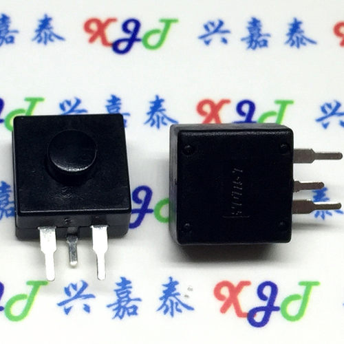 213WD 手电筒开关 侧三脚 锂电头灯按钮按键长12宽12 二开一关