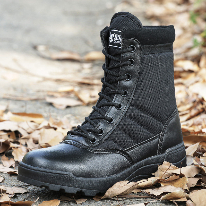 Bottes militaires pour homme - encapsulé - Ref 1397926 Image 4
