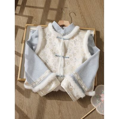 独特漂亮新中式旗袍马甲2025新款秋冬套装加绒加厚日常过冬新款