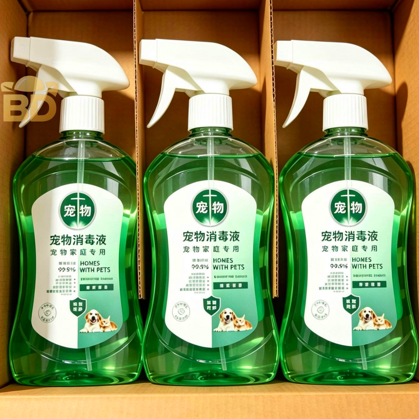 宠物消毒液喷雾杀菌去尿味室内分解祛味剂抑菌除臭剂家庭消毒液