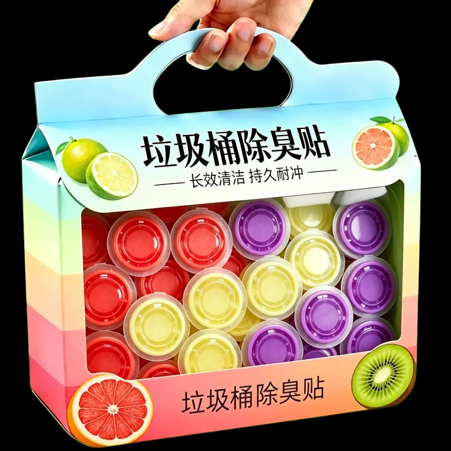 垃圾桶除臭贴长效清洁持久耐冲香薰大师级调香进口香料净化空气