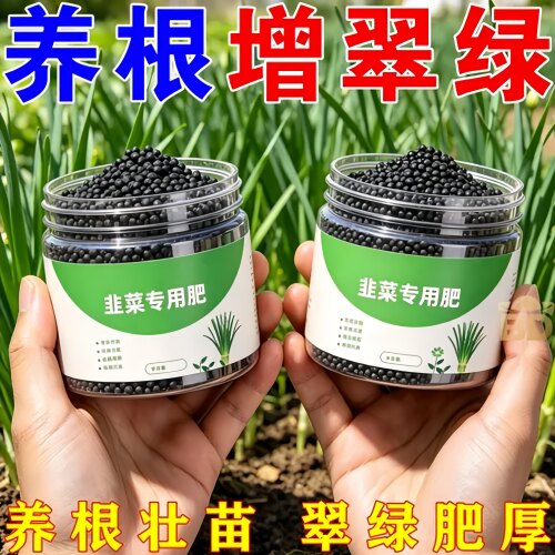 韭菜进口专用肥韭菜粗又壮膨大素生根壮苗防黄叶干尖抗倒伏叶面肥