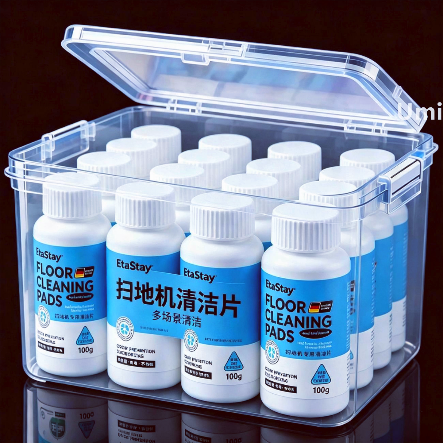 洗地机污水箱除臭清洁片适配添可扫地机器人杀菌低泡不伤机去污片