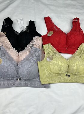 千春达兰3303背心款托玛琳按摩颗粒中厚B杯内衣无磁聚拢调整内衣