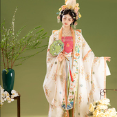 花朝记｜繁花琳琅｜宋制礼服｜印金填彩｜霞帔大袖 衫 百迭裙三裥裙