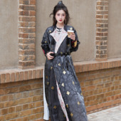 花朝记 极乐之宴·丹青客 唐圆领袍织金纱汉服原创设计春夏日常