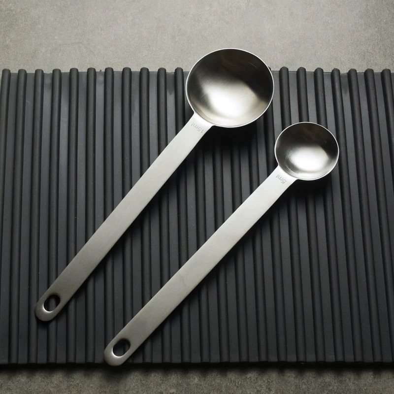 304不锈钢咖啡豆量勺长柄咖啡勺子奶粉勺茶叶勺烘焙15毫升量勺匙