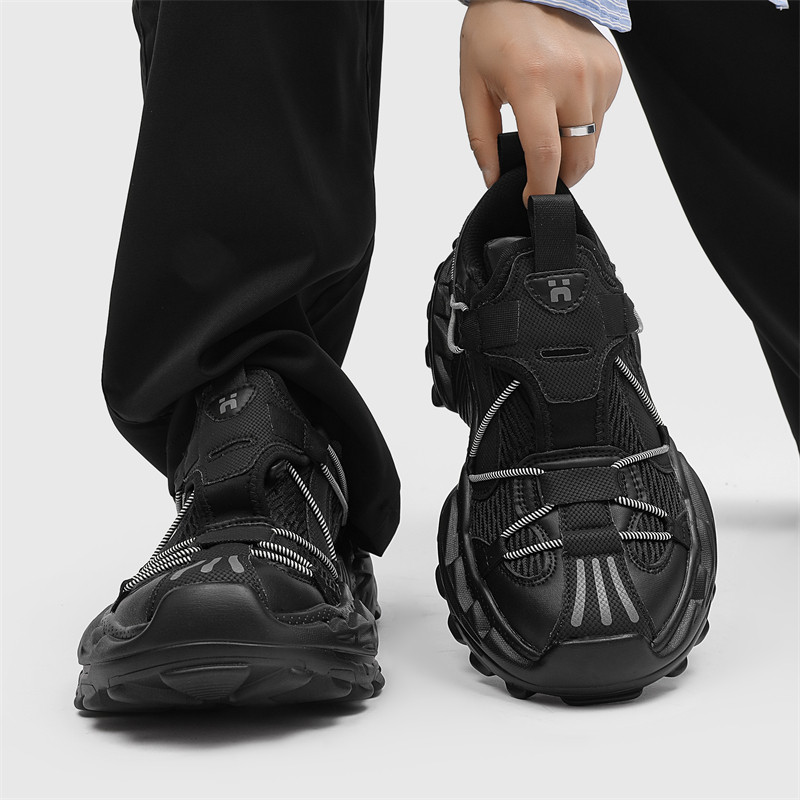 巨好看百搭鞋子春季小众潮牌巴黎16XL一脚蹬增高厚底老爹鞋男女