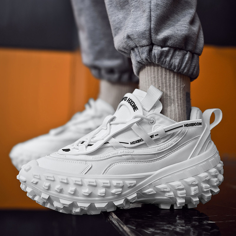 老爹鞋男女2026新款今年流行爆款巴黎魔鬼一号小众增高厚底轮胎鞋