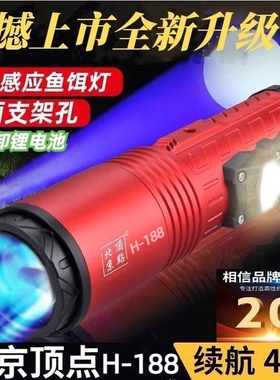 北京顶点H-188夜钓激光炮钓鱼灯夜钓灯台钓灯蓝光灯诱鱼灯镭射炮