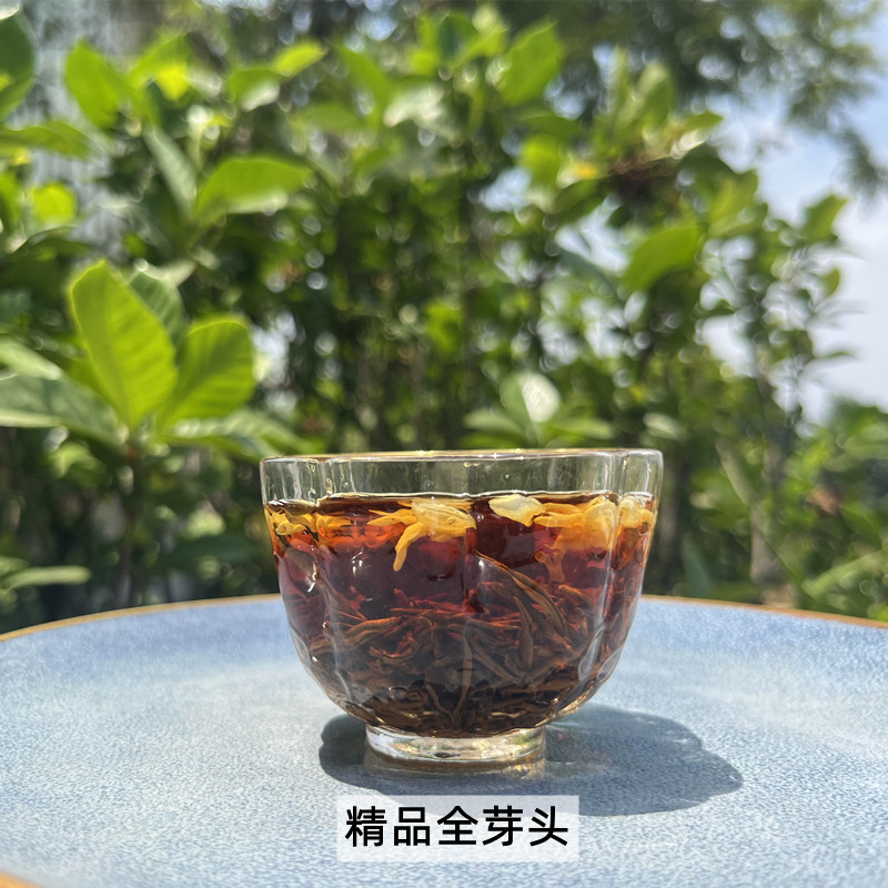 精品茉莉自家茶厂红茶新茶浓香型散装120g茉莉花红茶茶叶花香浓郁