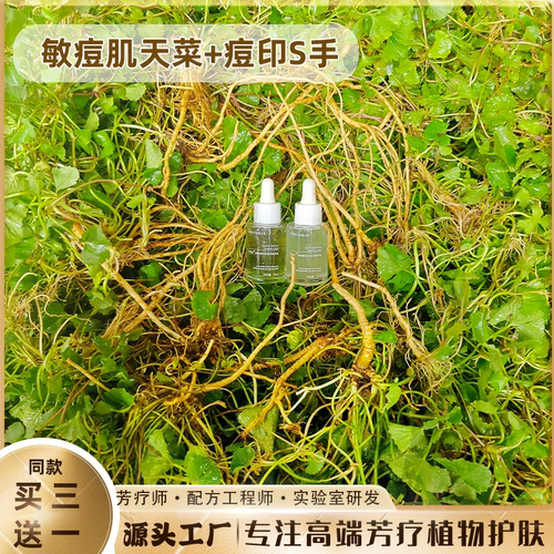 红痘印S手35ml油橄榄B5积雪草色修精华液维稳修红敏肌痘痘印暗沉