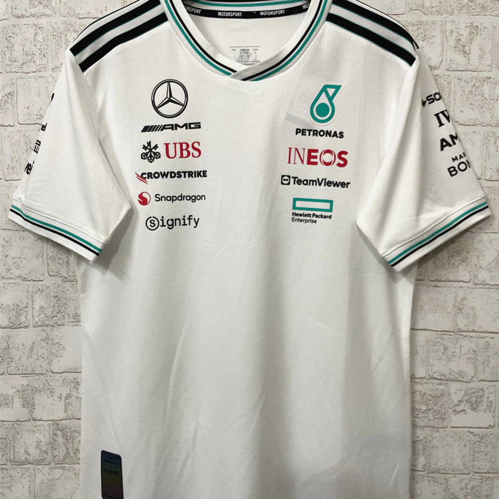 2025/26奔驰F1赛车服短袖T恤梅赛德斯休闲运动衫Mercedes t-shirt