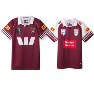 2026/27澳大利亚马鲁橄榄球衣休闲短袖t恤 QLD rugby jersey