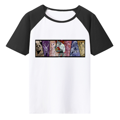 动物狂想曲动漫短袖T恤宽松休闲