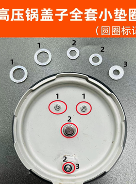 高压锅自锁阀安全阀垫圈