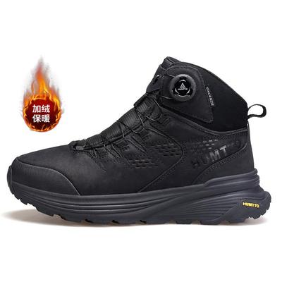 高帮加绒可选防滑秋冬牛皮登山鞋