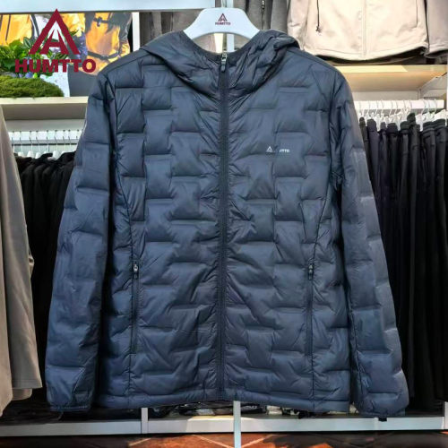 悍途男士连帽轻薄羽绒服保暖防风