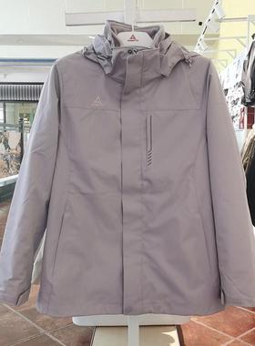 悍途冲锋衣女户外三合一秋冬新款登山服防风保暖两件套男26C818B