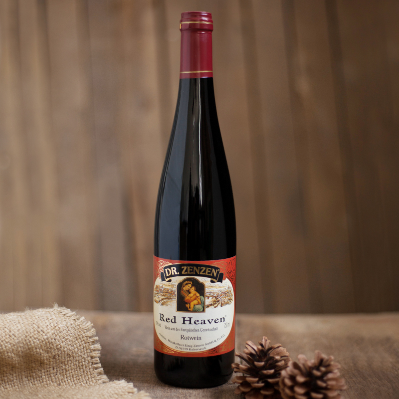 【不酸不涩】德国进口甜酒甜红葡萄酒德森森粉红佳人睡前晚安红酒