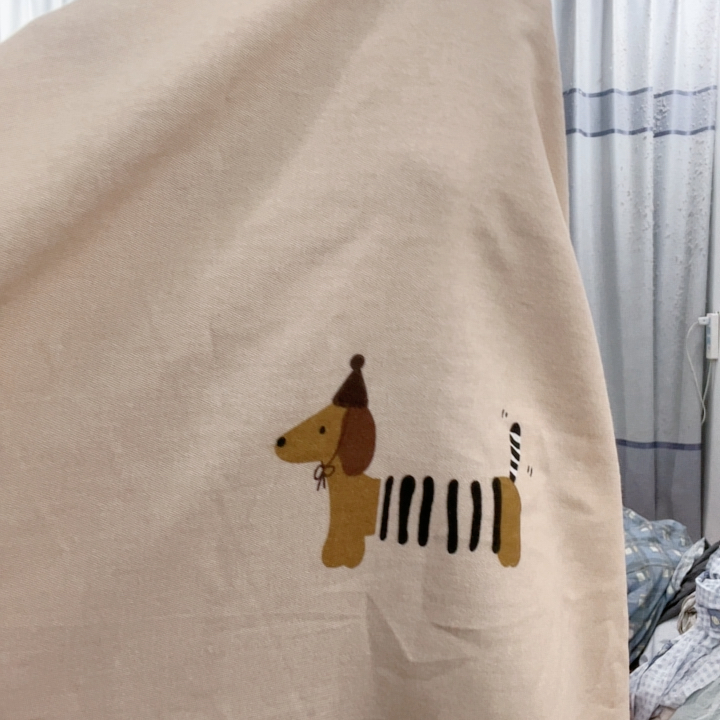 全棉磨毛布料2.7*2.4米字没量