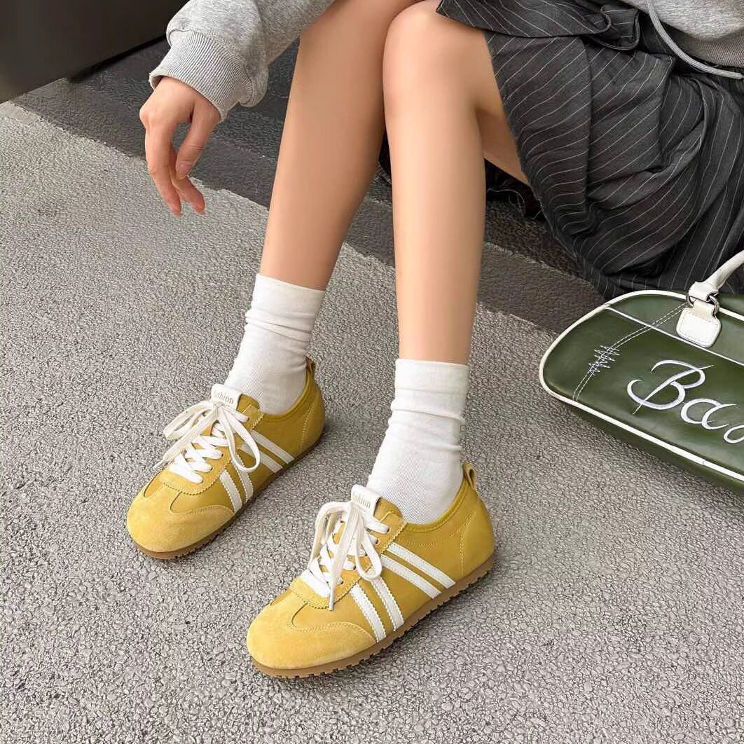 戈美其休闲平底圆头春款百搭女鞋图片