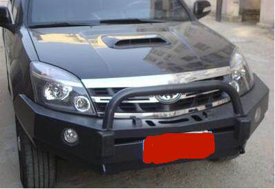 长城新款华钿勇士哈弗H3改装前杠 倒U型 可以装绞盘钢板保险杠