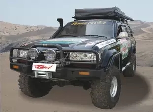 勇士酷路泽陆地巡洋舰前护杠前杠