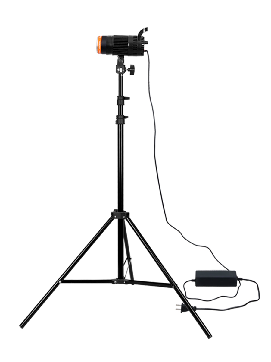 50W人像主播白光暖光双色温神明少女灯背景补光发丝灯（可调光圈