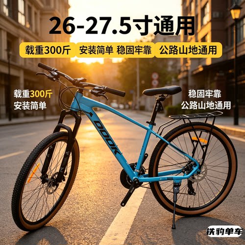 自行车后货架超轻载人载物300斤