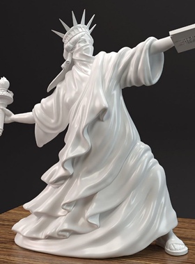 自由女神风ins雕塑