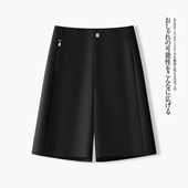 高腰短裤 显瘦A字裤 女2026春夏季 百搭宽松阔腿裤 新款 啄木鸟时尚
